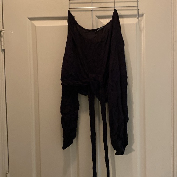 ASOS WRAP BEACH CROP TOP AND SKIRT SET - Picture 5 of 6